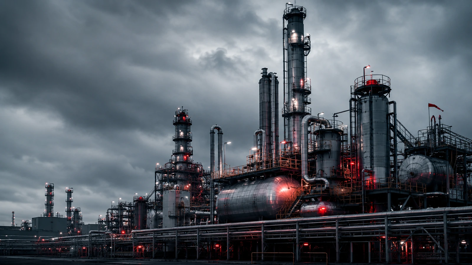 Stylised chemicals & process industries environment
